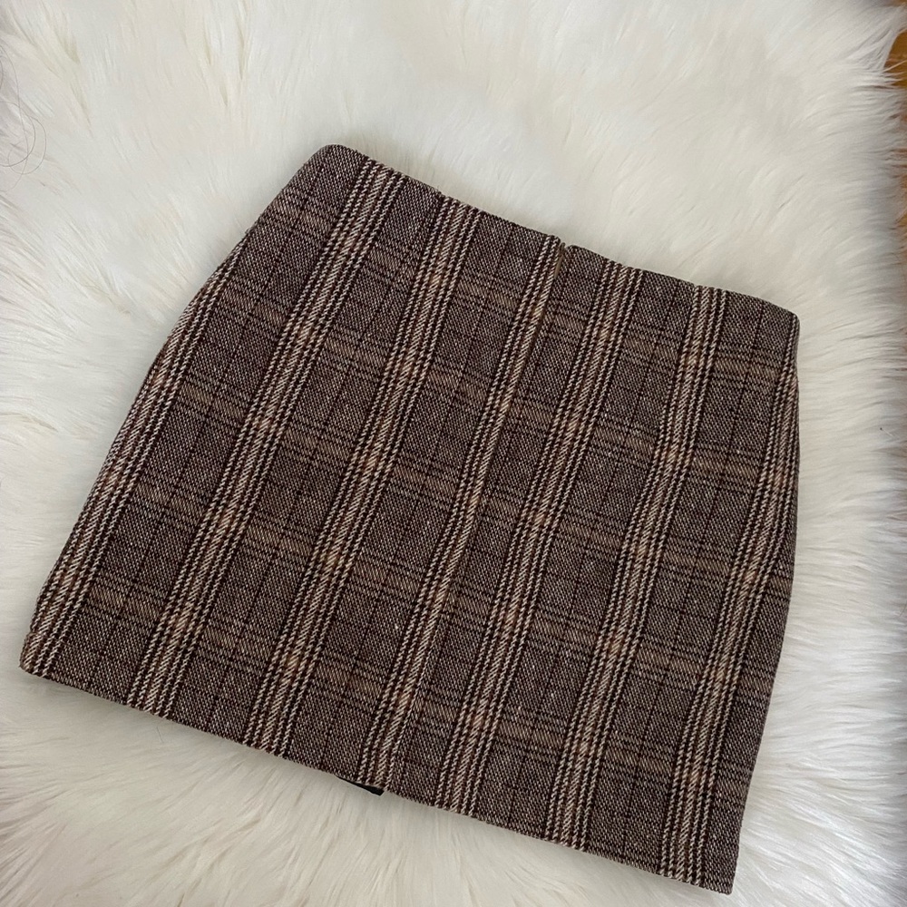 Wool skirt mini - Picture 2 of 4